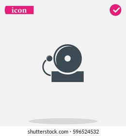 Alarm bell icon.