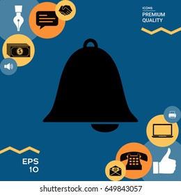 Alarm bell icon