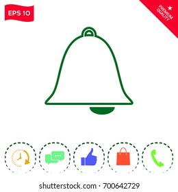 Alarm bell icon
