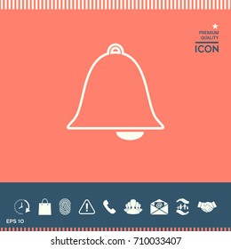 Alarm bell icon