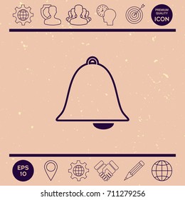 Alarm bell icon