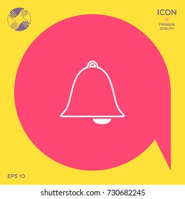 Alarm bell icon
