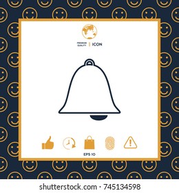 Alarm bell icon