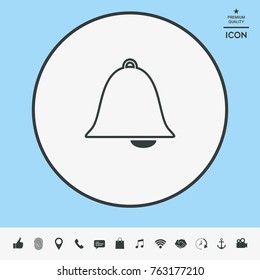 Alarm bell icon