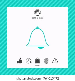 Alarm bell icon