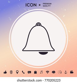 Alarm bell icon