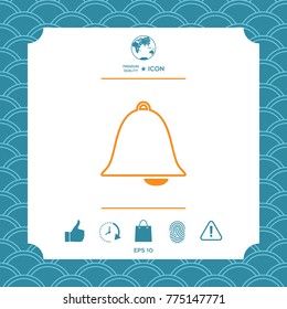 Alarm bell icon