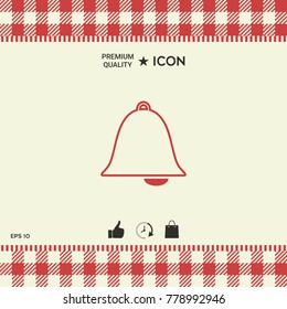 Alarm bell icon