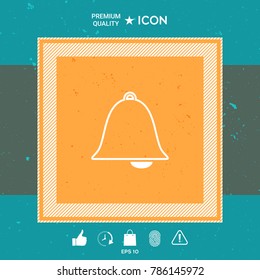 Alarm bell icon