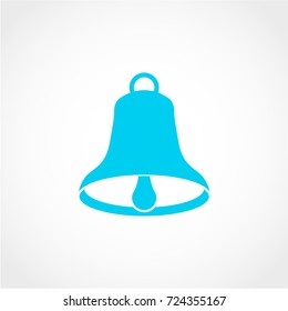 Alarm Bell Icon Isolated on White Background