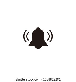 Alarm bell icon symbol vector