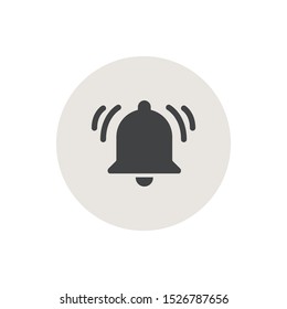 Alarm bell icon symbol vector