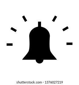 alarm bell icon vector