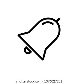 alarm bell icon vector