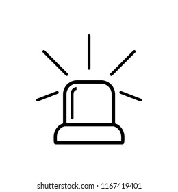 alarm, bell icon vector template