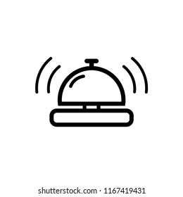 alarm, bell icon vector template