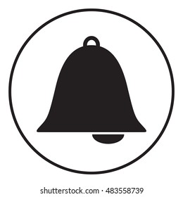 Alarm bell symbol icon