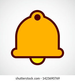 Alarm Bell Vector Color Icon
