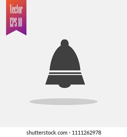 alarm bell vector icon