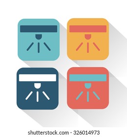 Alarm button icon