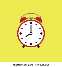 Alarm clock at 06:00 am or pm,At six o'clock