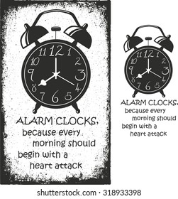 Alarm clock.