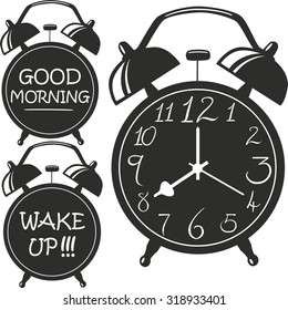 Alarm clock.