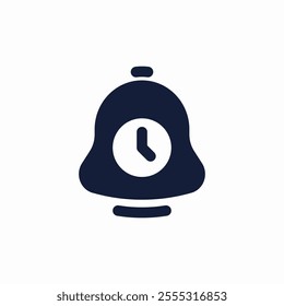alarm clock alert icon sign vector