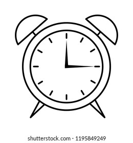 alarm clock alert isolated image