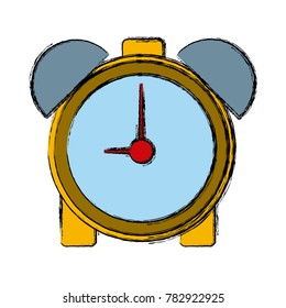 Alarm clock with bells