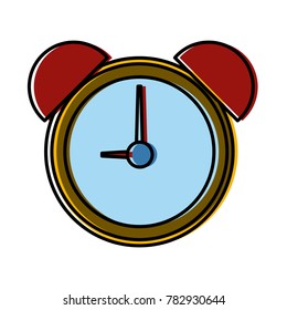 Alarm clock with bells