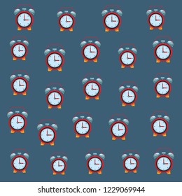 Alarm clock with bells background