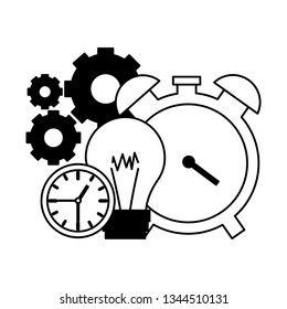 alarm clock bulb time
