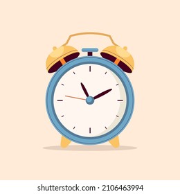 Alarm clock concept. Vector illustration