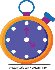 an alarm clock design that is very colorful and futuristic, can be used as a decorative picture on the wall.