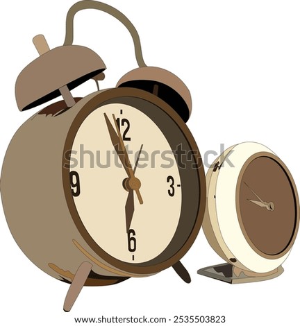 An alarm clock is a clock designed to produce a particularly loud sound at a specified time for the purpose of waking up a sleeping person.