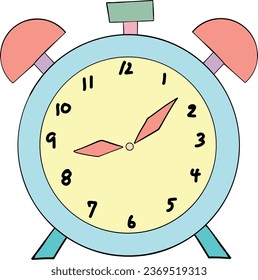 Alarm Clock drawing vector timer
