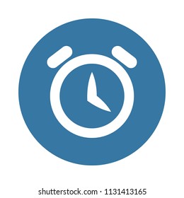alarm clock . Element of web icon in Badge style  on white background