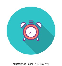 Alarm Clock Flat Icon