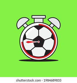 alarm clock with football pictures