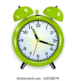 Alarm clock green