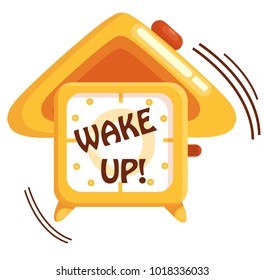 alarm clock house