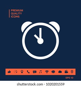 Alarm clock icon