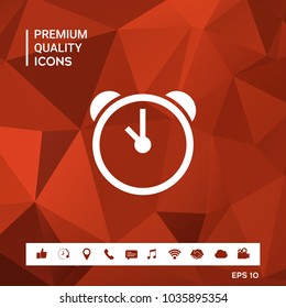 Alarm clock icon