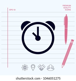 Alarm clock icon