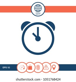 Alarm clock icon