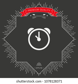Alarm clock icon