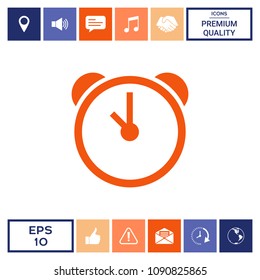 Alarm clock icon