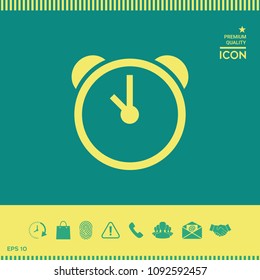 Alarm clock icon