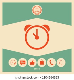 Alarm clock icon